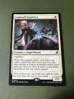 Lightstall Inquisitor (Nonfoil) EOE NM MTG - Magic the Gathering Near Mint - Image 1