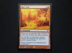 War's Toll HP [Dissension] Mtg Magic Free Tracking! - Image 1