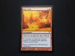War's Toll LP/MP [Dissension] #2 Mtg Magic Free Tracking! - Image 1