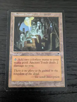 MTG Ancient Tomb - Tempest - LP - Image 1