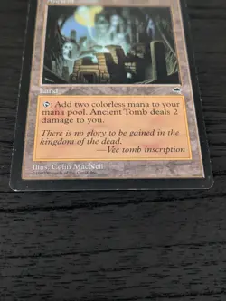 MTG Ancient Tomb - Tempest - LP - Image 2