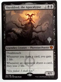 MTG Sheoldred, the Apocalypse - Promo Pack, Light Play, English Promo Pack: Domi - Image 1