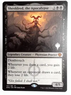 MTG Sheoldred, the Apocalypse - Promo Pack, Light Play, English Promo Pack: Domi - Image 2