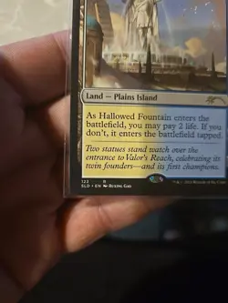 MTG Hallowed Fountain Secret Lair Drop Series 123 Never Played NM/M - Image 5