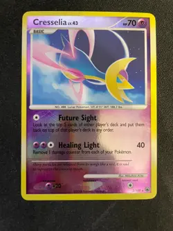 Cresselia 2/100 Reverse Holo Rare Majestic Dawn Pokemon TCG - LP+ - Image 1