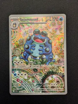 Seismitoad 105/086 - Illustration Rare - Black Bolt - Pokemon TCG - Image 1