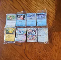 Pokemon 2025 Holiday Calendar Stamped Promos (COMPLETE SET OF 8) NEW - Image 1