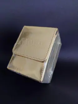 MTG Gold Deck Case Storage Box Card Protector Used - Image 1