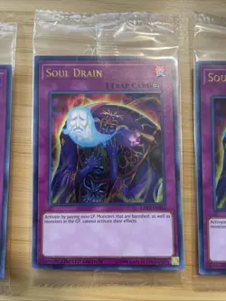 Soul Drain - LART-EN011 - Ultra Rare Near Mint Yugioh Promos Sealed NM - Image 3