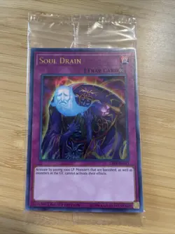 Soul Drain - LART-EN011 - Ultra Rare Near Mint Yugioh Promos Sealed NM - Image 2
