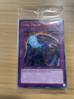 Soul Drain - LART-EN011 - Ultra Rare Near Mint Yugioh Promos Sealed NM - Image 3
