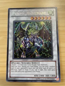Yugioh! Psychic Nightmare - DREV-EN085 - Secret Rare - Unlimited - LP Secret - Image 1