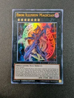 Ebon Illusion Magician JUMP-EN070 Ultra Rare Limited Edition Yugioh MP - Image 1