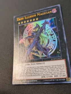Ebon Illusion Magician JUMP-EN070 Ultra Rare Limited Edition Yugioh MP - Image 2