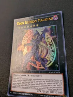 Ebon Illusion Magician JUMP-EN070 Ultra Rare Limited Edition Yugioh MP - Image 3