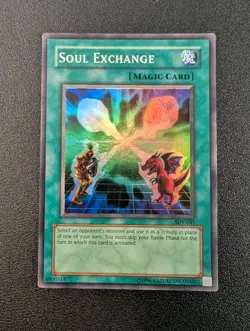Soul Exchange SDY-041 Super Rare Yugioh MP - Image 1