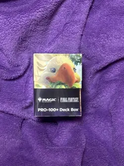 Friedenberg MTG FF Chocobo Deck Box Ultrapro Card Storage Used - Image 5