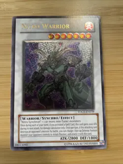 Yugioh Nitro Warrior TDGS-EN039 Unlimited Edition Ultimate Rare NM - Image 1