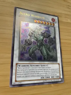 Yugioh Nitro Warrior TDGS-EN039 Unlimited Edition Ultimate Rare NM - Image 2