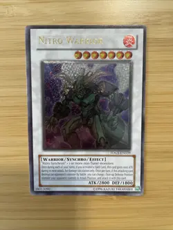 Yugioh Nitro Warrior TDGS-EN039 Unlimited Edition Ultimate Rare NM - Image 5
