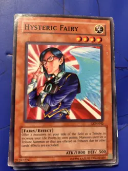Yugioh - Konami - Yu-Gi-Uh! - Hysteric Fairy - LON-042 - Trading Card - Image 1