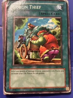 Goblin Thief AST-045 YuGiOh card (LP) - Image 1