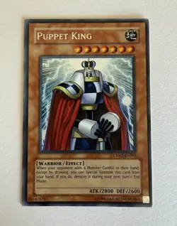 Puppet King CRMS-EN093 Secret Rare Unlimited Near Mint Yugioh - Image 1