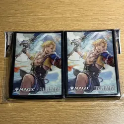 Tidus Sleeve Ultra Pro MTG FFX Final Fantasy Playing Card Protectors - Image 1