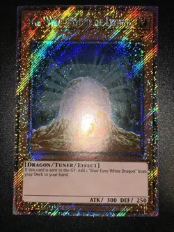 Yugioh! The White Stone of Ancients - RA04-EN267 - Platinum Secret Rare - 1st Ed - Image 1