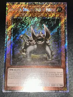 Yugioh! Reactan, Dragon Ruler of Pebbles - RA03-EN254 - Platinum Secret Rare - 1 - Image 1