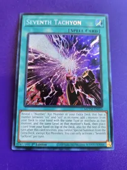 Seventh Tachyon Secret Rare 1st Ed MZTM-EN016 NM Yugioh - Image 1