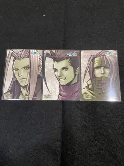 Sephiroth Zack Vincent Final Fantasy VII Trading Card Game Square Enix Japanese - Image 3