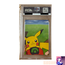 PSA 9 May & Munchlax Pokemon Snap Card Vintage Nintendo Bandai Japanese 2005 - Image 2
