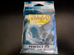 Dragon Shield Perfect Fit Clear Sleeves 100 ct. Standard! MTG Card Protectors! - Image 1