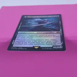 Sephiroth, Fabled SOLDIER - MTG Final Fantasy (FOIL) - Image 4