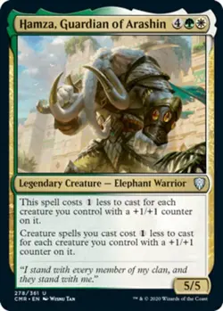 4x Hamza, Guardian of Arashin MTG Commander Legends NM Magic Regular - Image 1