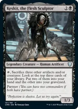 4x Keskit, the Flesh Sculptor MTG Commander Legends NM Magic Regular - Image 1