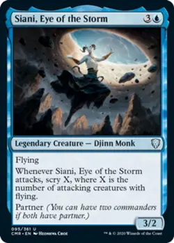 4x Siani, Eye of the Storm MTG Commander Legends NM Magic Regular - Image 1