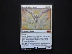 Resplendent Angel NM [Core Set 2019] Mtg Magic Free Tracking! - Image 1