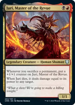 4x Juri, Master of the Revue MTG Commander Legends NM Magic Regular - Image 1