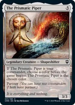 4x The Prismatic Piper MTG Commander Legends NM Magic Regular - Image 1