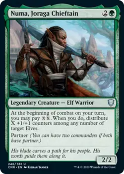 4x Numa, Joraga Chieftain MTG Commander Legends NM Magic Regular - Image 1