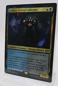 Golbez, Crystal Collector (FOIL) R #225 MTG Final Fantasy FIN EN FF4 FFIV RARE - Image 2