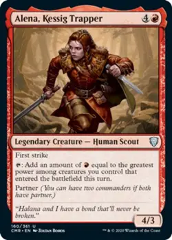 4x Alena, Kessig Trapper MTG Commander Legends NM Magic Regular - Image 1