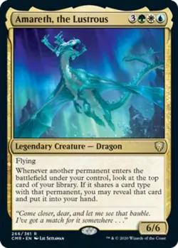 4x Amareth, the Lustrous MTG Commander Legends NM Magic Regular - Image 1
