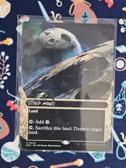 Strip Mine 0040 Borderless Edge of Eternities: Stellar Sights MTG NM - Image 1