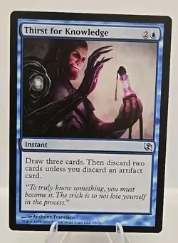 Thirst for Knowledge MTG Duel Decks: Elspeth vs. Tezzeret Regular - Image 1