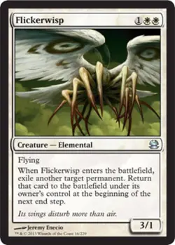 Flickerwisp - Light Play MTG Modern Masters - Image 1