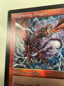 Mtg Lightning Dragon Foil Promo - Image 3