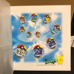 Pikachu Charmander Bulbasaur Pokemon Carddass System File Nintendo Japanese - Image 4